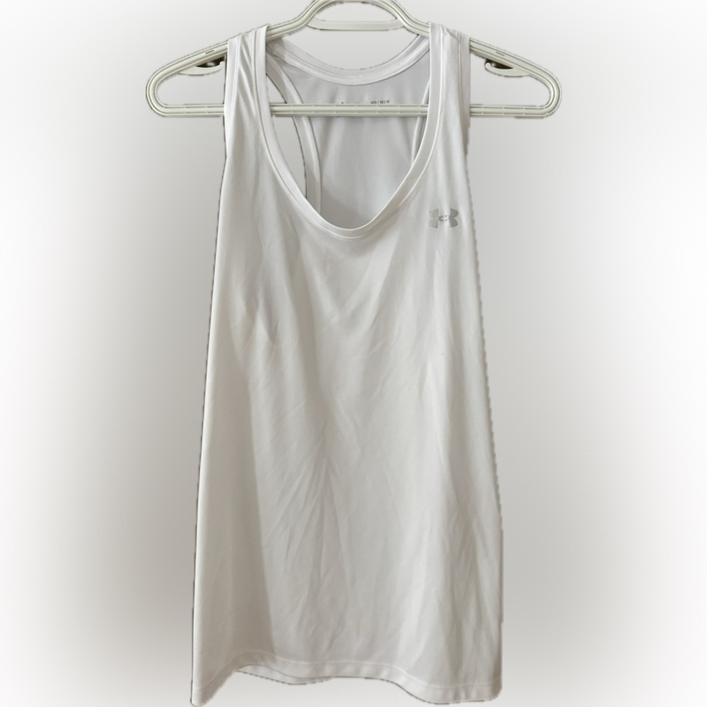 Under Armour Women's Classic White Tank Top